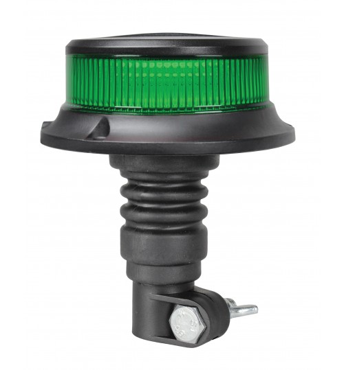 Green Low Profile R65 Spigot LED Beacon  AMB927G